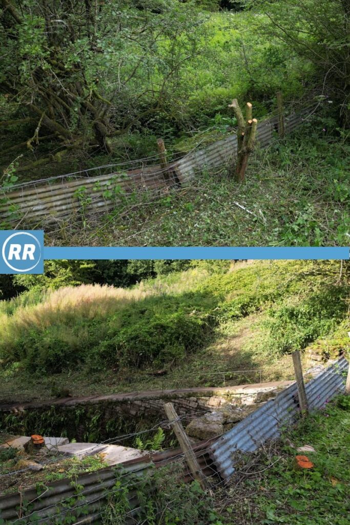 Barren clough tunnel comparison image