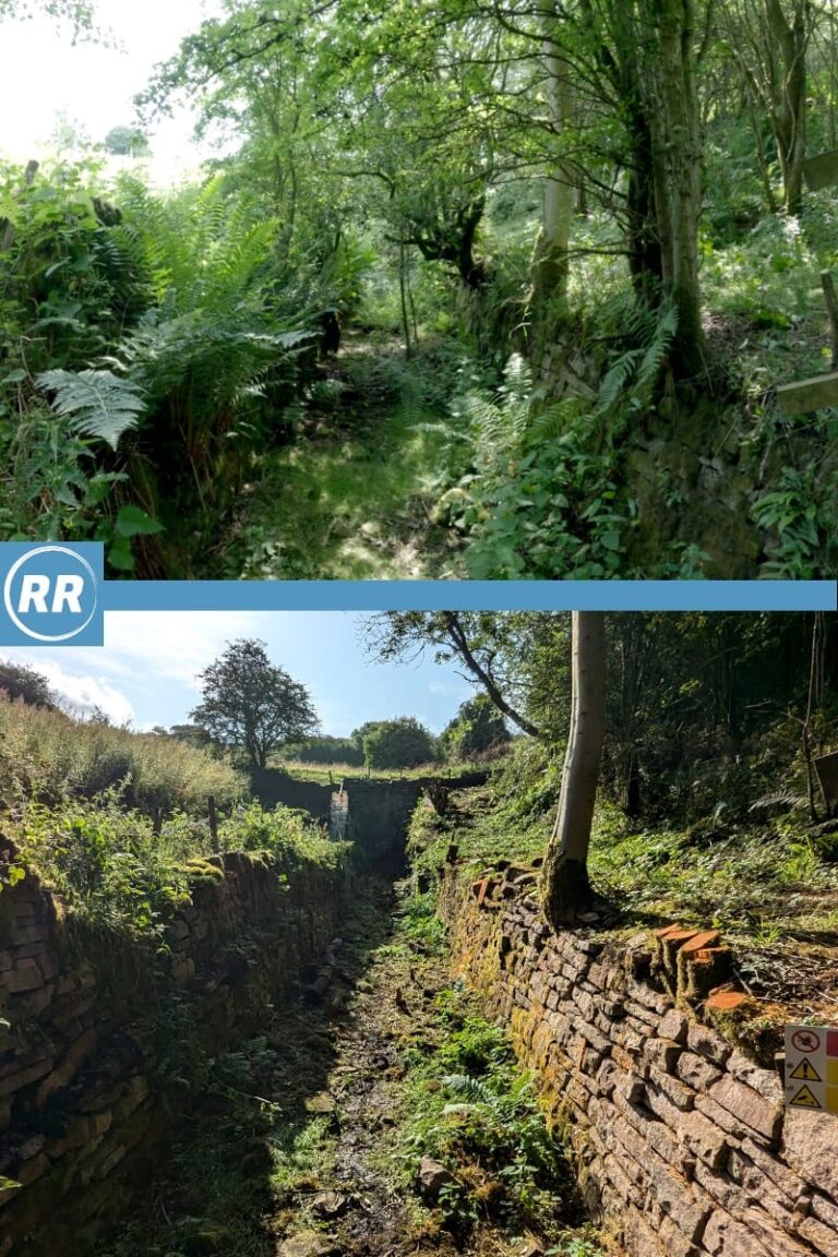 Barren clough tunnel comparison image