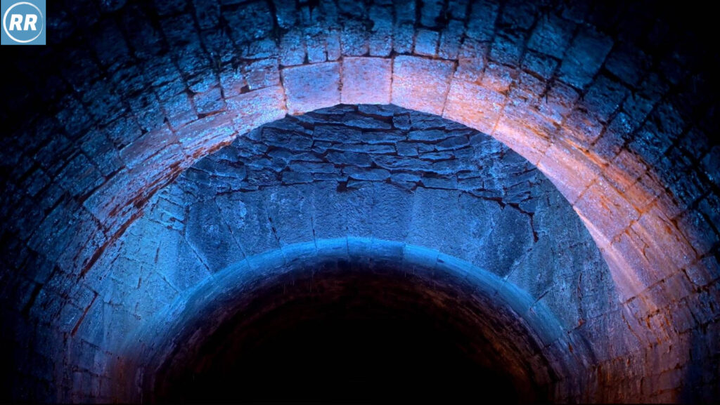 Barren Clough Tunnel - Midway - Airshaft image