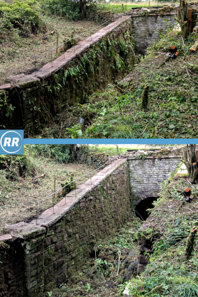 Barren clough tunnel comparison image